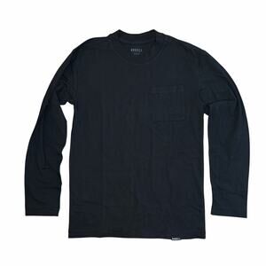 NWOT NOBULL Cotton/Spandex Crewneck Longsleeve Pocket Tee Size S